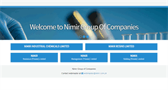 Desktop Screenshot of nimir.com.pk